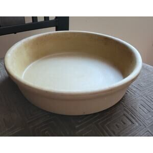 Pampered Chef Round Stoneware Baking Dish Mini Baker 8" k 106 USA
